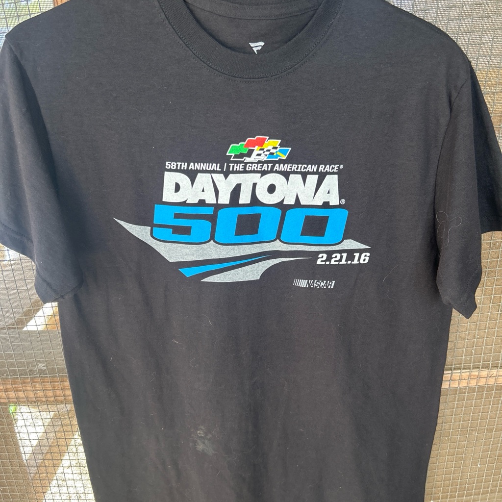 Fanatics Black Daytona 500 TShirt Fanatics Black Daytona 500 TShirt